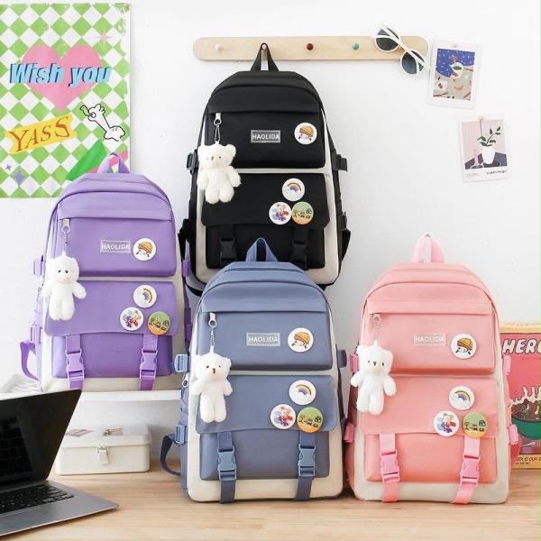 5 Pcs Bookbag set - BagDad
