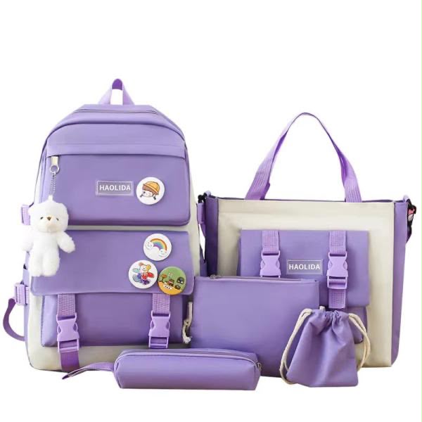 5 Pcs Bookbag set - BagDad