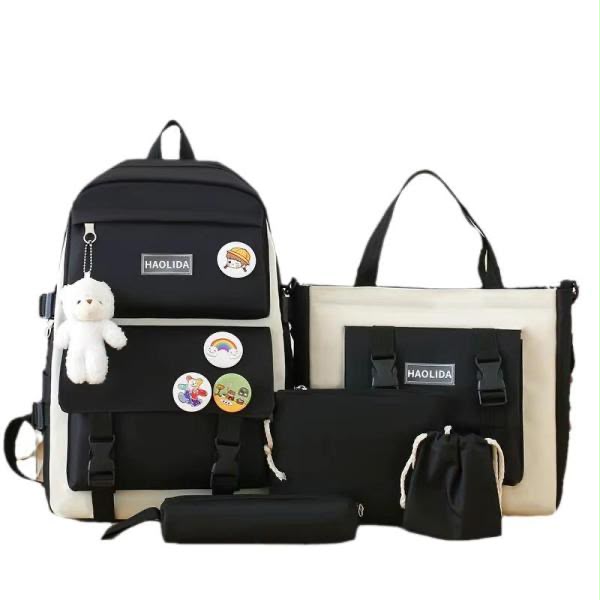 5 Pcs Bookbag set - BagDad