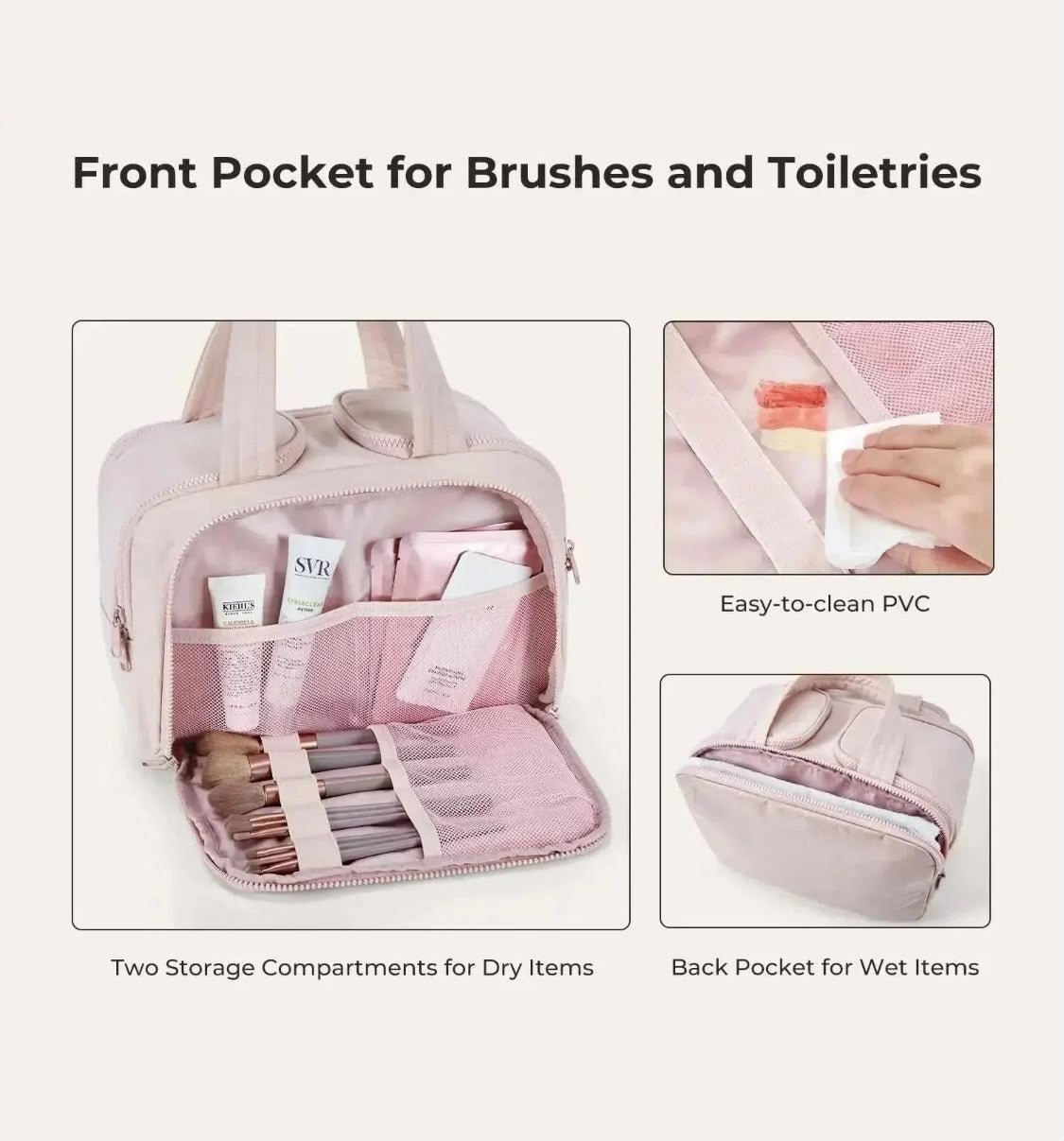 Large Capacity Travel Toiletry Bag - BagDad
