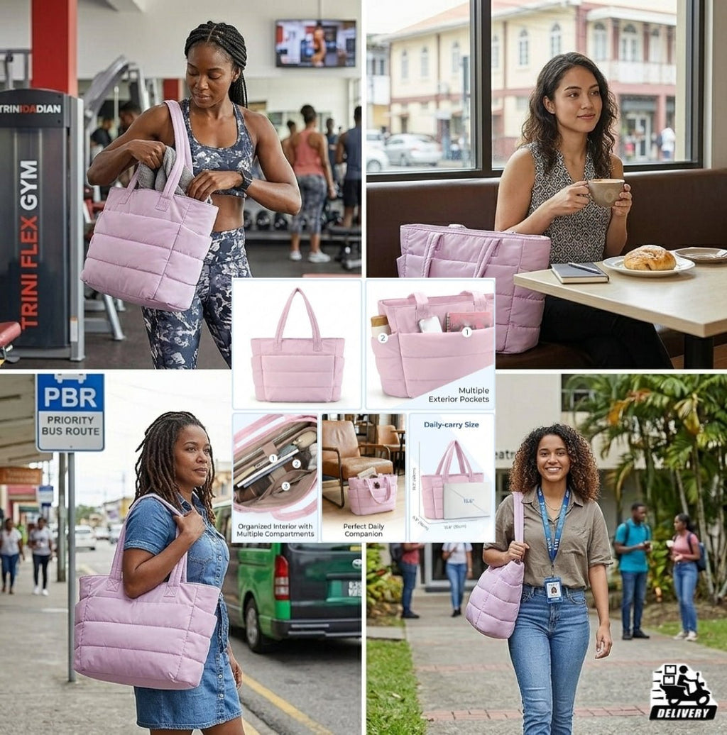 Puffy Tote Bag - BagDad