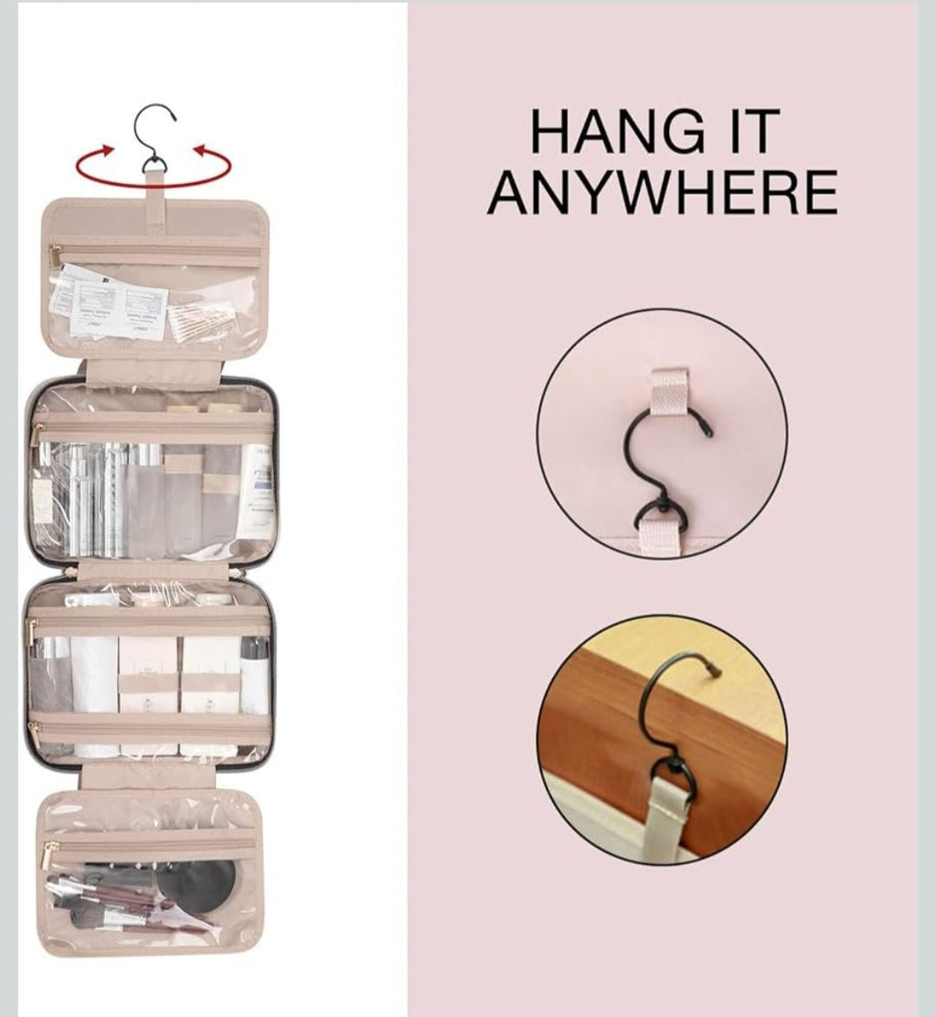 Toiletry Travel Bag with Hanging Hook - BagDad