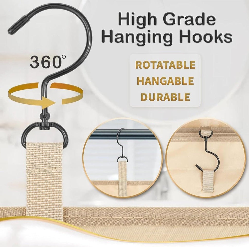 Toiletry Travel Bag with Hanging Hook - BagDad