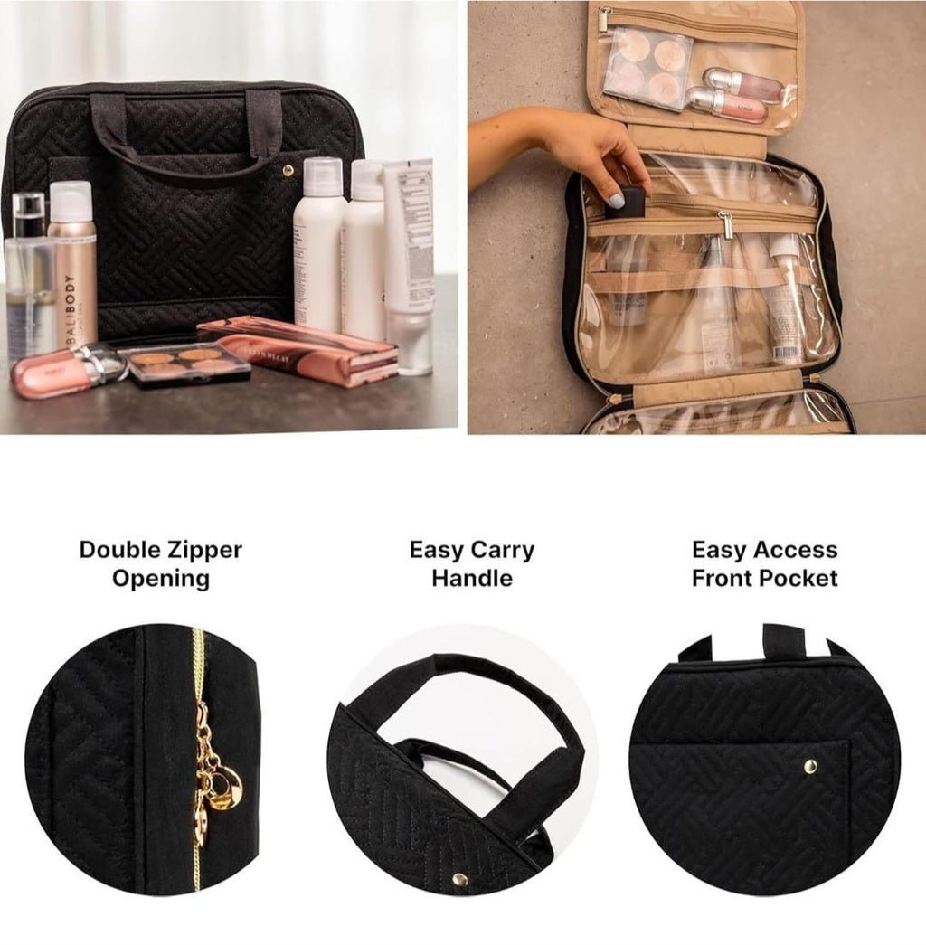 Toiletry Travel Bag with Hanging Hook - BagDad