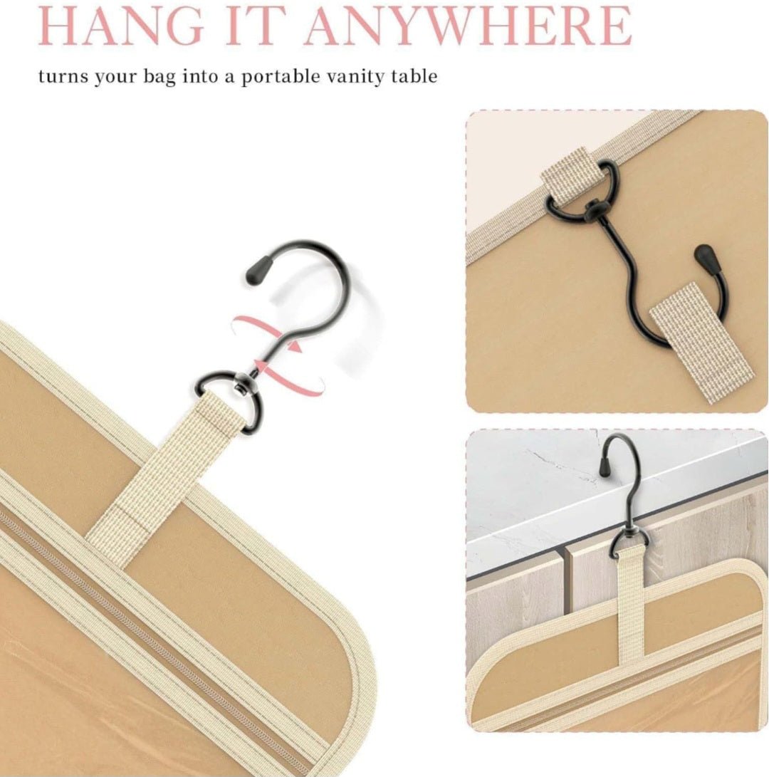 Toiletry Travel Bag with Hanging Hook - BagDad